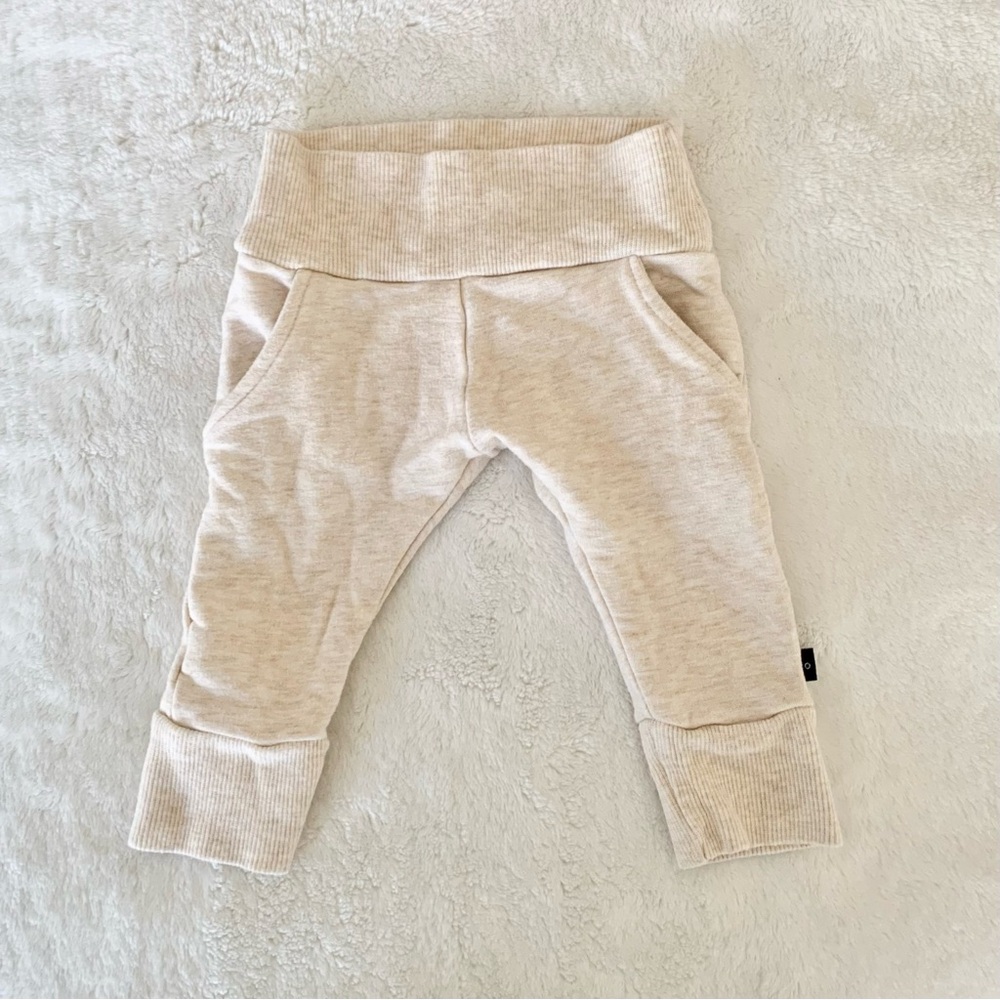 Baby Joggers in Oatmeal, Size 3-6M